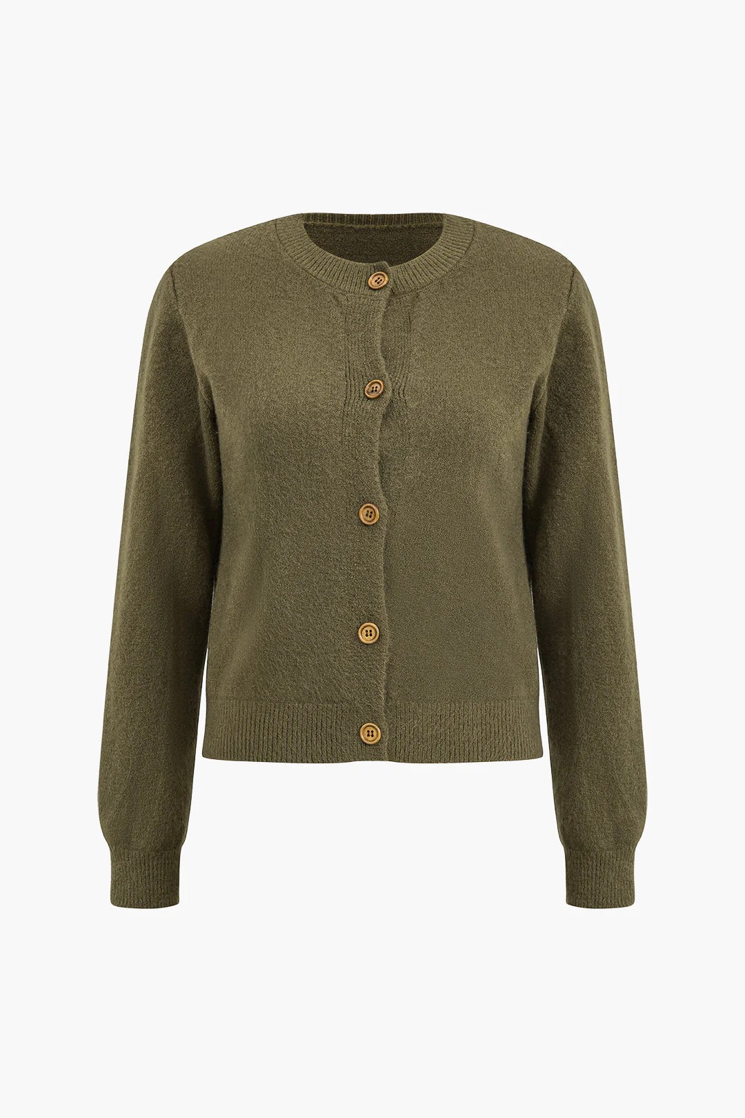 Knit Button Sweater Set