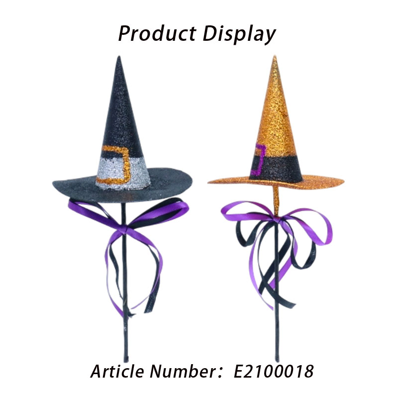 Halloween Witch Hat Cake Topper Decoration