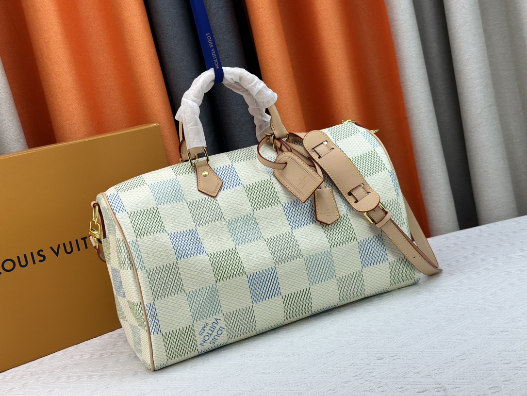 Louis Vuitton M24422 Speedy P9 Bandoulière 40 Monogram Leather Pharrell Williams Travel Bags Size 40*26*23cm