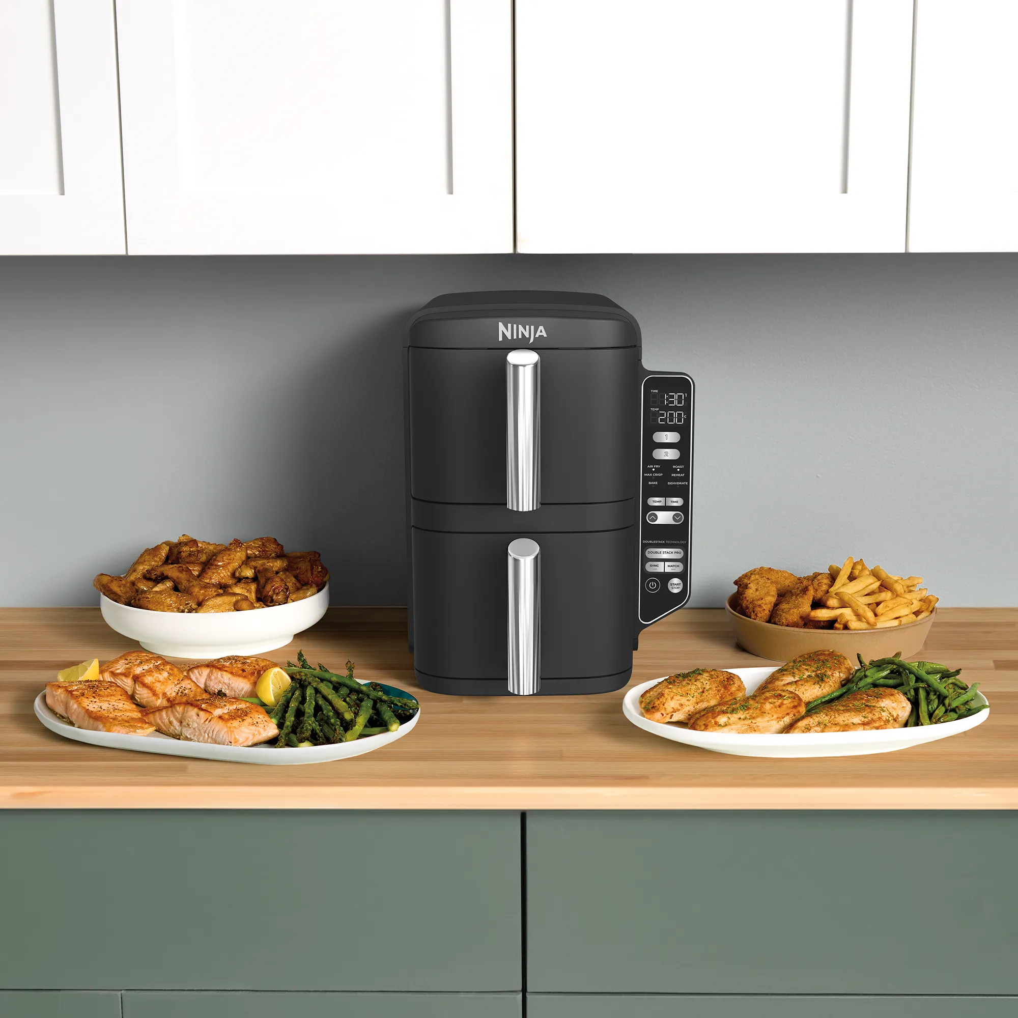 Ninja DoubleStack XXL 7.6L 2 Drawer Air Fryer