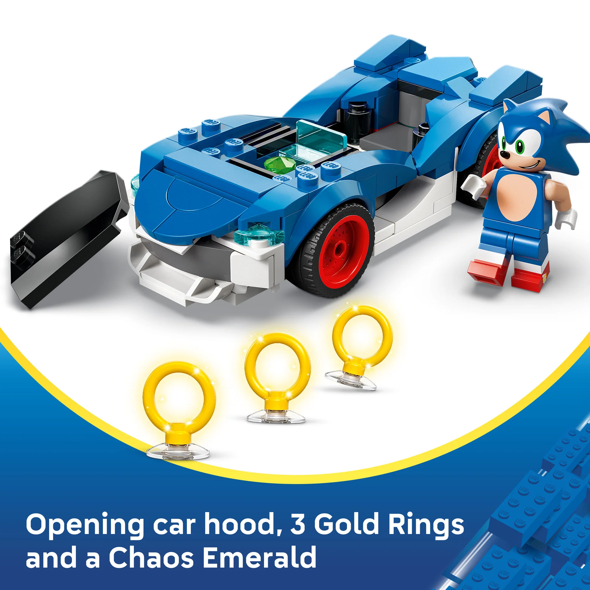 LEGO 77117 Sonic The Hedgehog Speedster Lightning