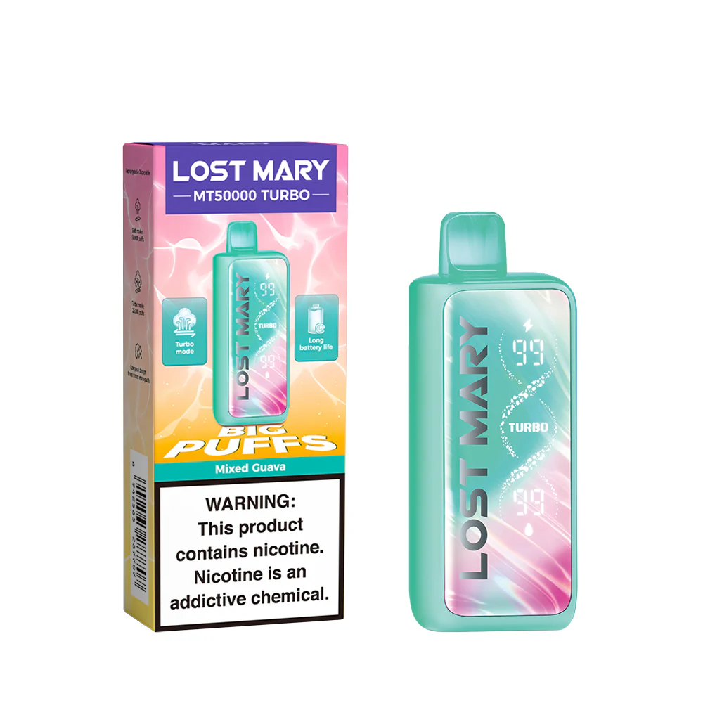 LOST MARY MT50K Turbo wiederaufladbarer Einweg-Vape (alle Geschmacksrichtungen)