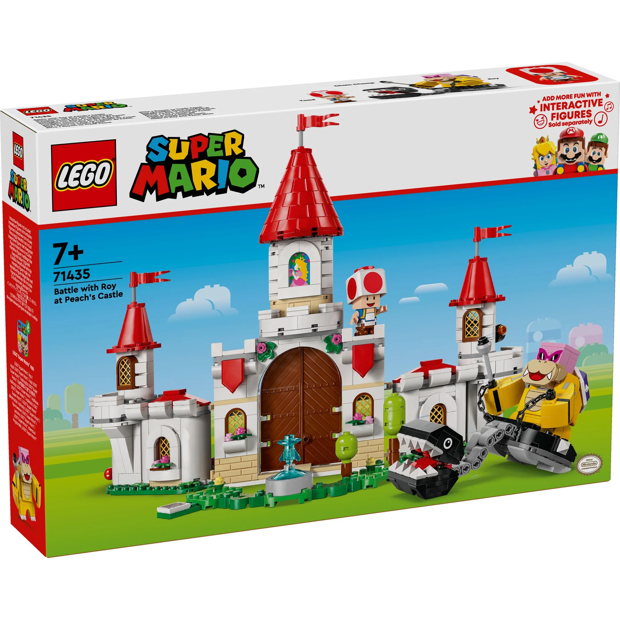 LEGO 71435 Super Mario Battle With Roy At Peach's Castle