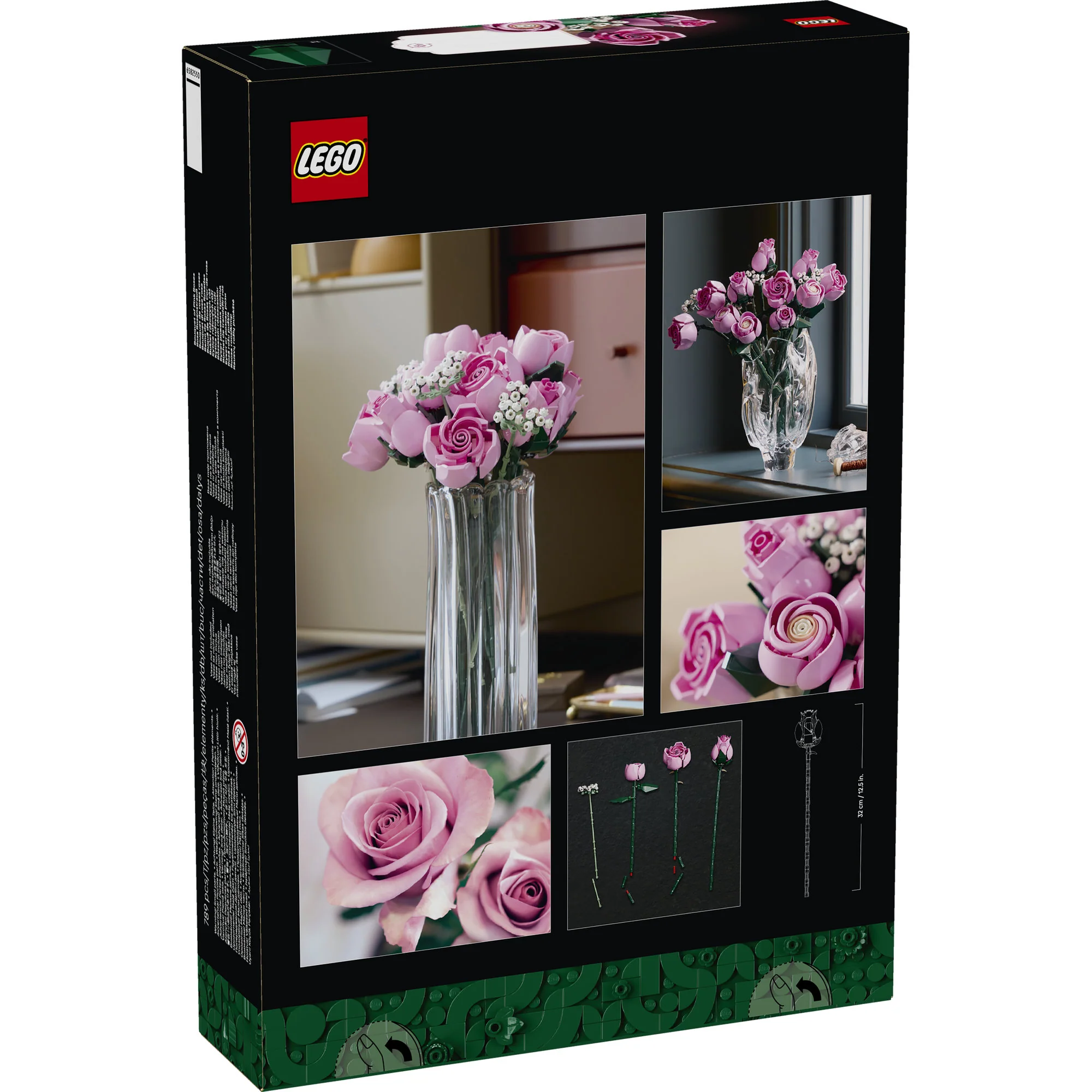 LEGO 10374 Botanicals Bouquet Of Pink Roses