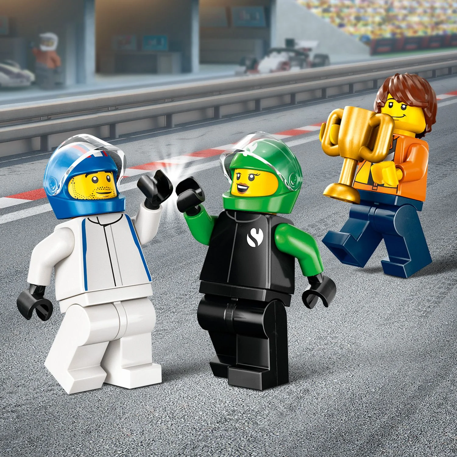 LEGO® City F1® Grid with VCARB & Sauber Race Cars
