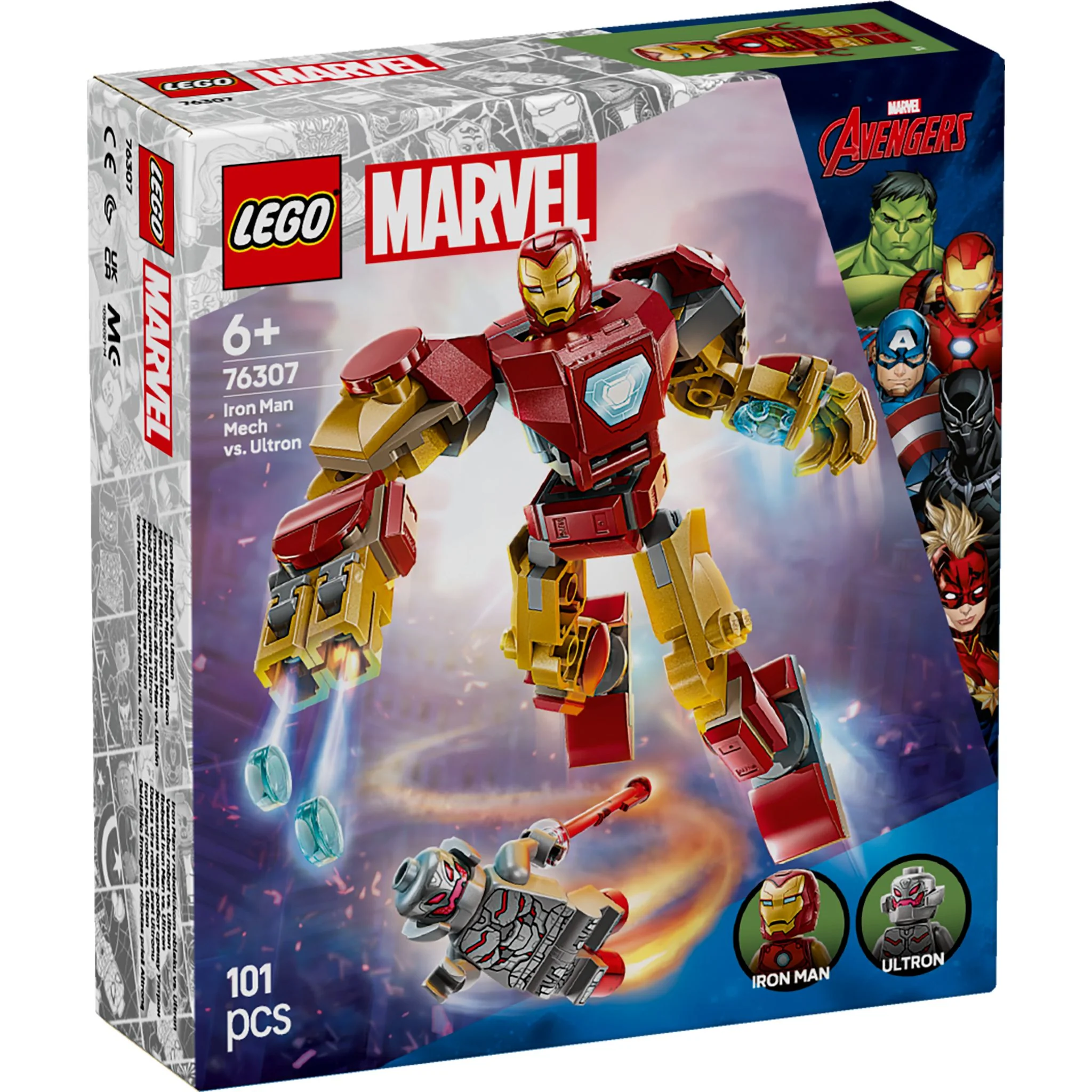 LEGO 76307 Marvel Super Heroes Iron Man Mech vs. Ultron