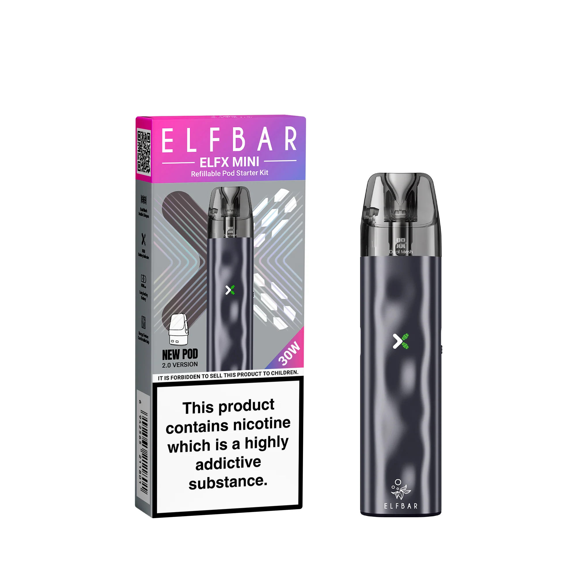 ELFBAR ELFX Mini nachfüllbares Pod-Kit