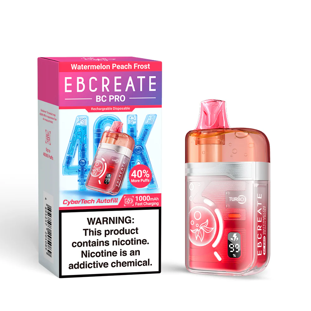 EBCREATE BC PRO wiederaufladbarer Einweg-Vape (alle Geschmacksrichtungen)