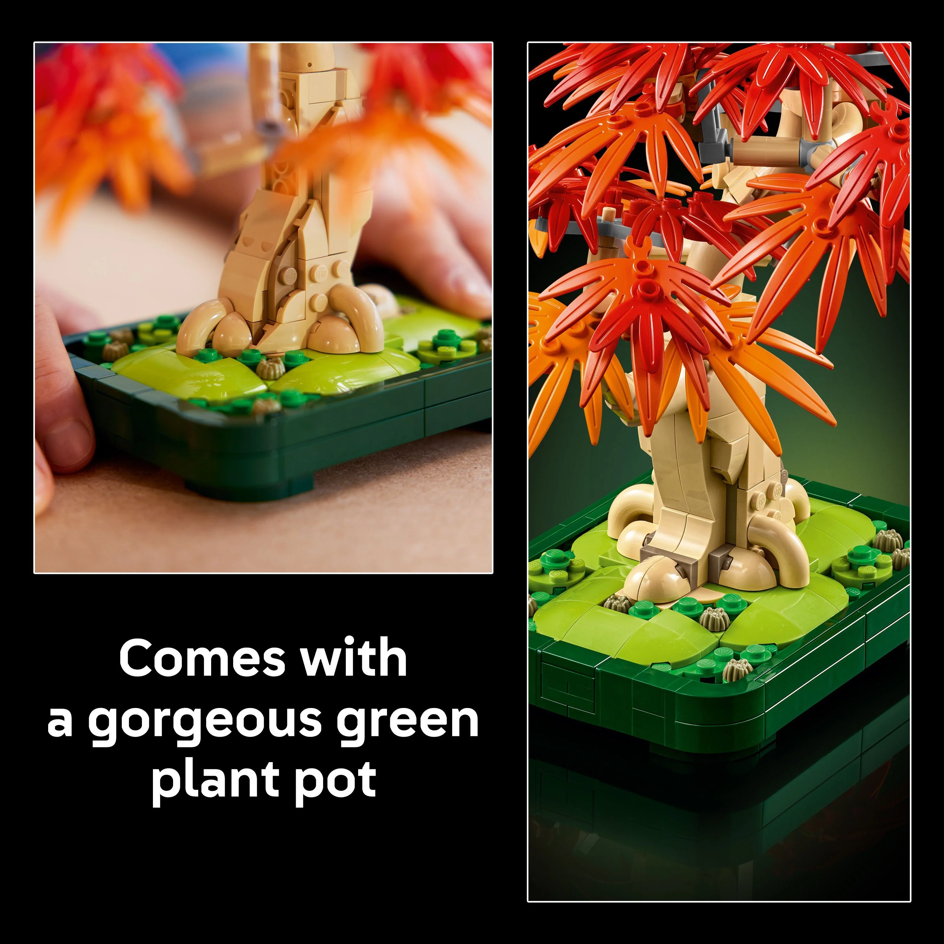 LEGO 10348 Botanicals Japanese Red Maple Bonsai Tree
