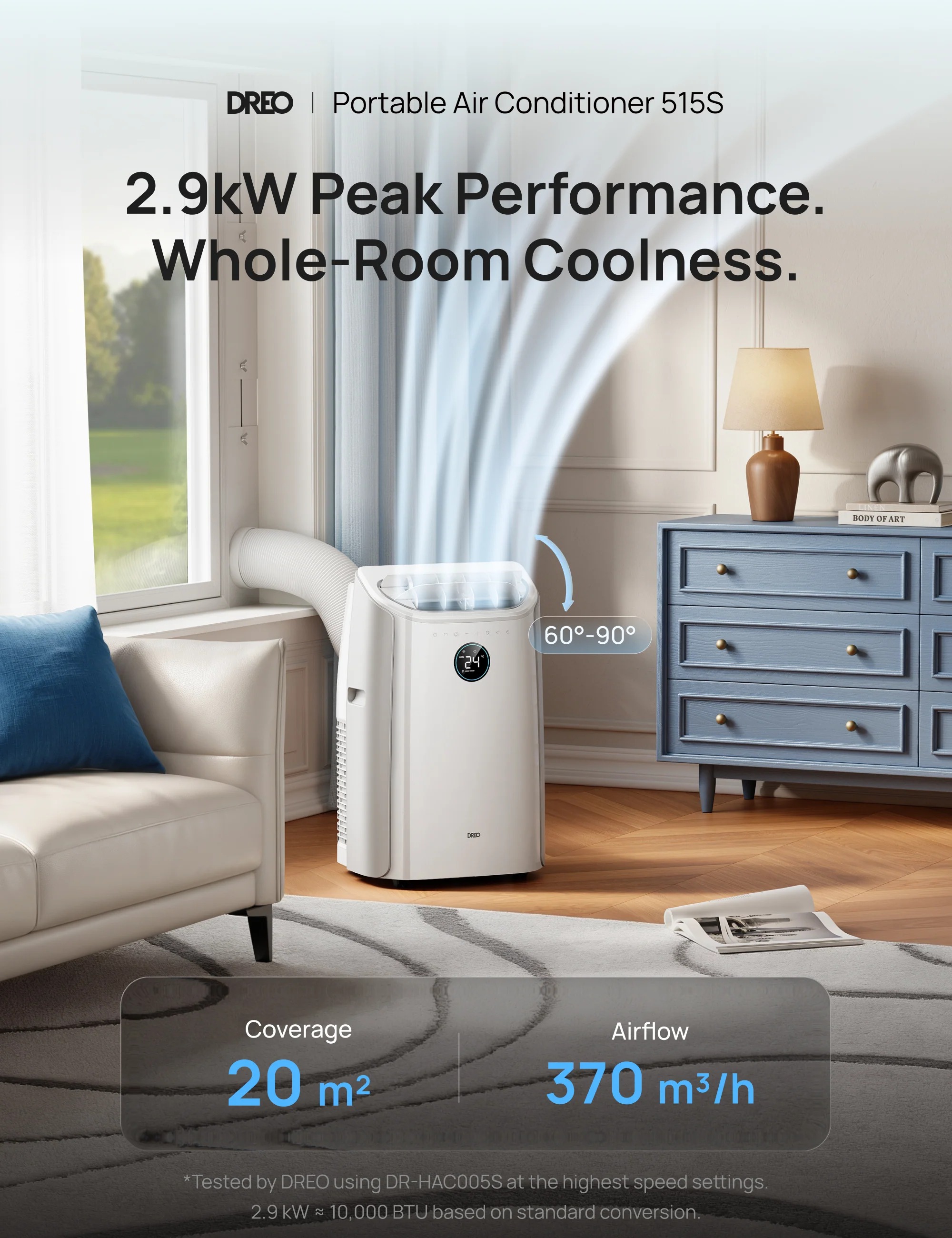 DERO Portable Air Conditioner 515S