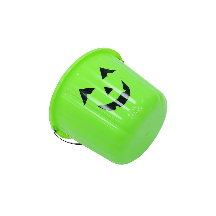 Halloween Pumpkin Candy Bucket Decoration