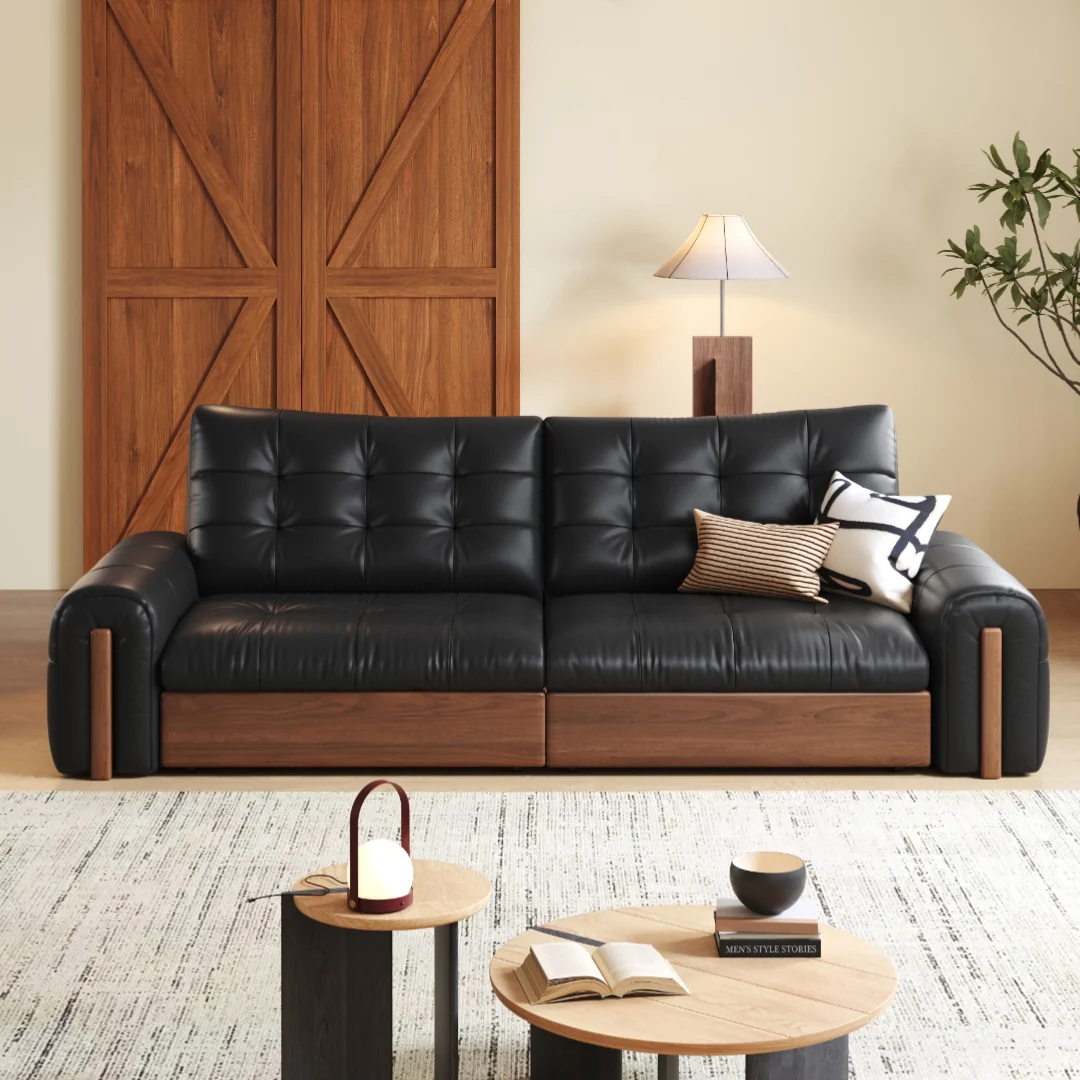 JASIWAY eléctrico cero pared Reclinable Sofá cama con control remoto control| Piel sintética transformable Sofá cama, espacio ahorrador pared compacto sofá para Sala