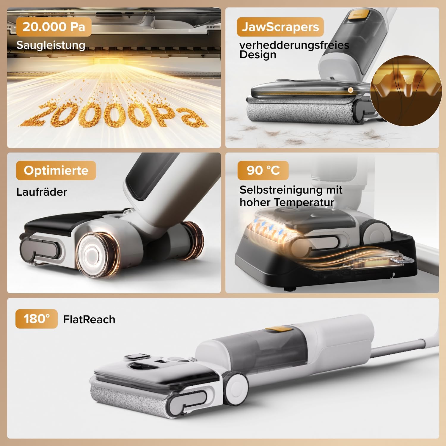 roborock F25 GT Vacuum Mop All in One