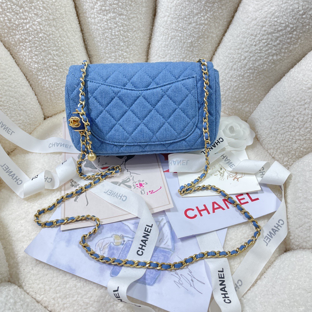 Chanel AS1787 Shoulder Bags Sheepskin 20cm
