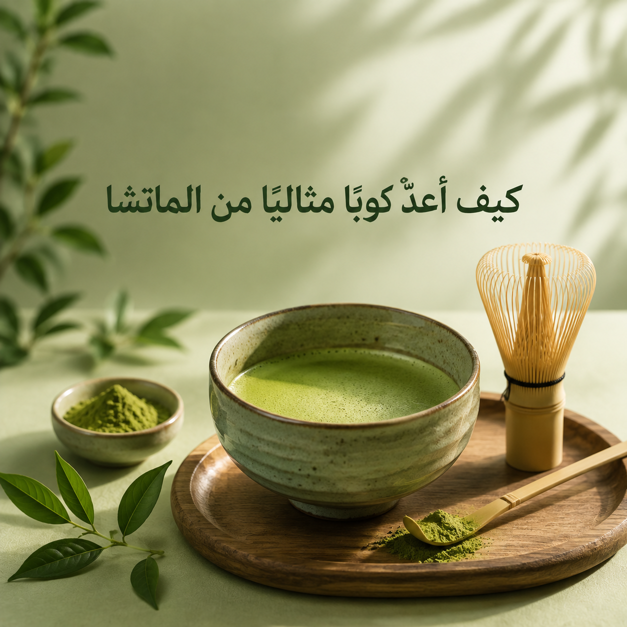 طريقة تحضير شاي الماتشا المثاليohmyteachina