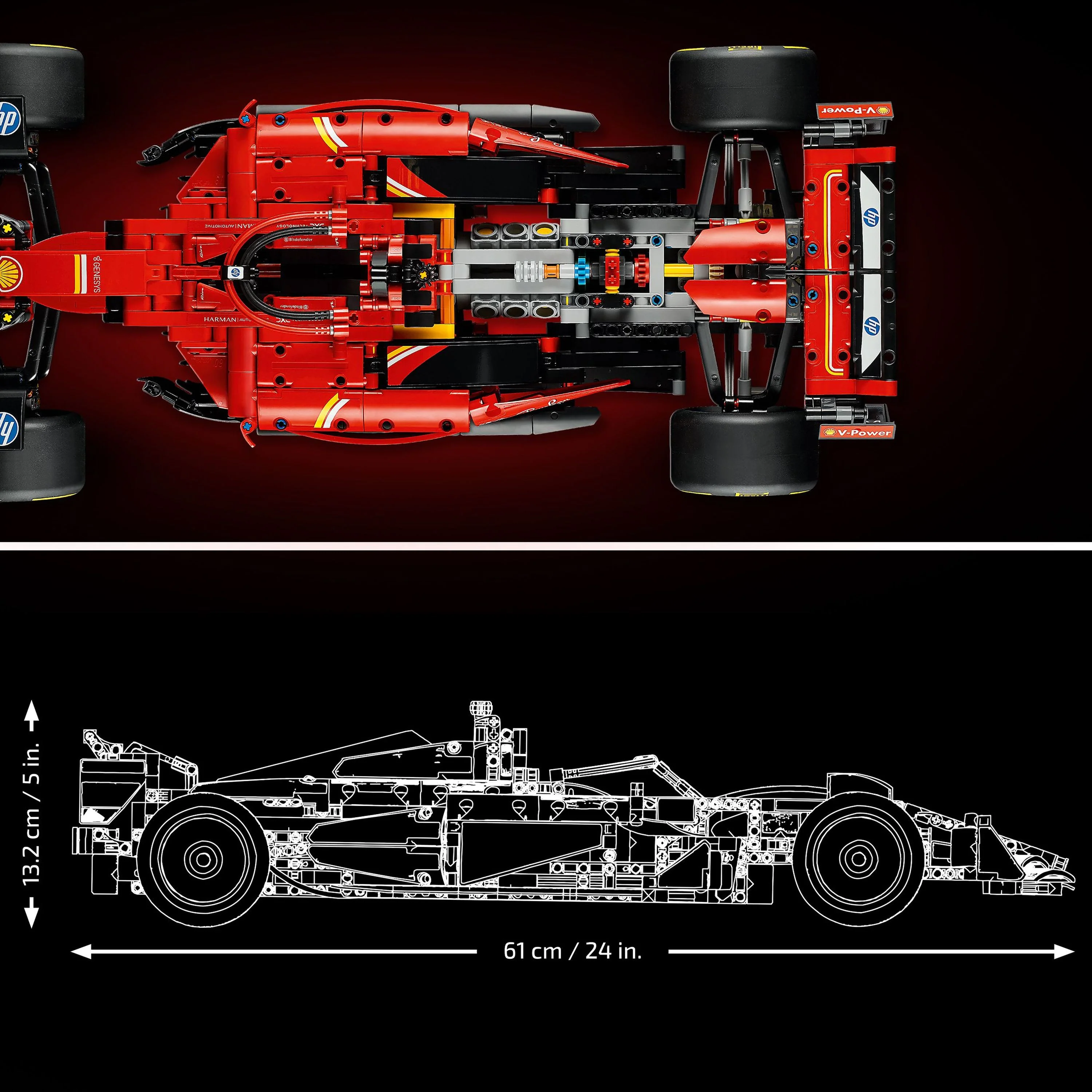 LEGO 42207 Technic Ferrari SF-24 F1 Car
