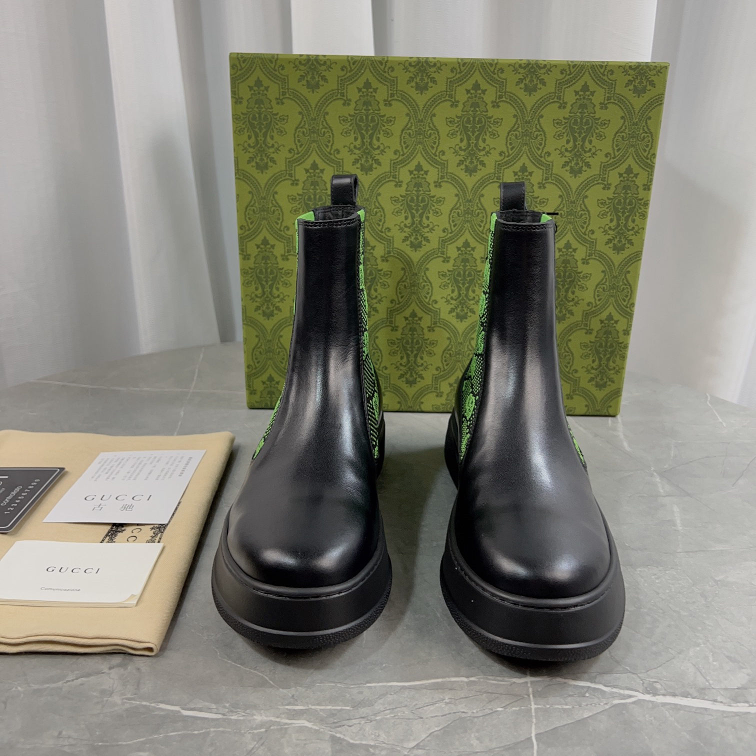 Gucci 23fw New Boots Unisex Size 35-46