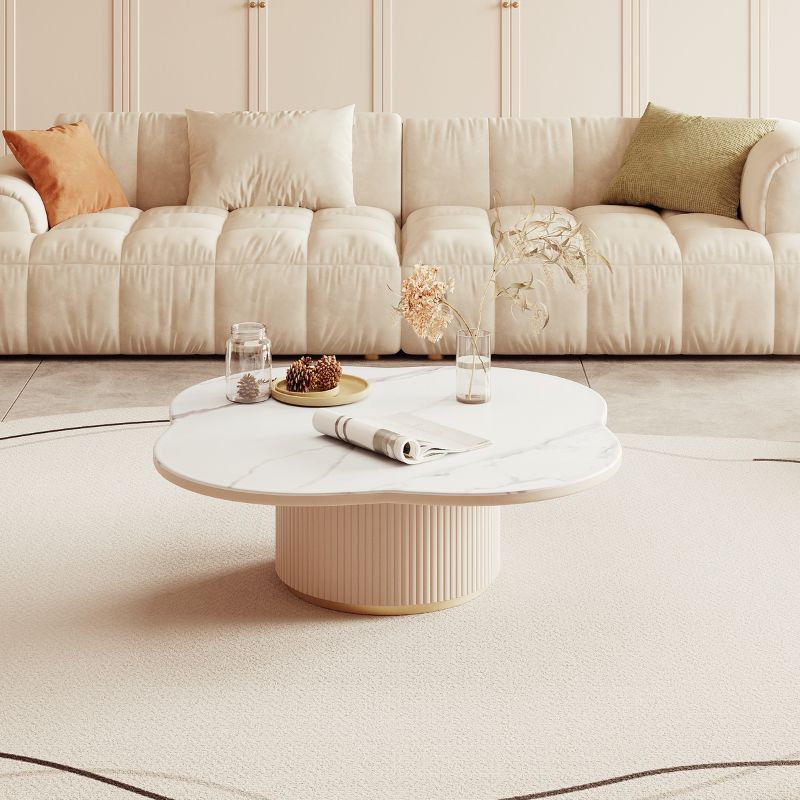 NÓVORA CASA Blanco pizarra té mesa mesa lateral combinación para Sala