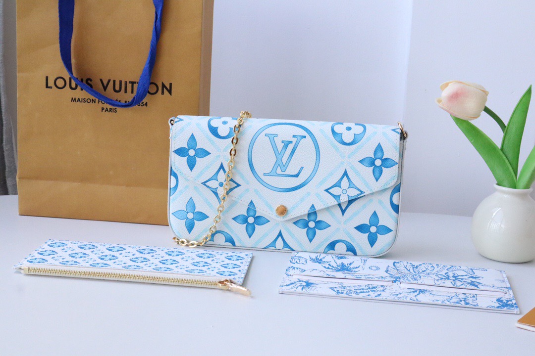 Louis Vuitton M11459 Félicie Pochette Women Bags Size 21*12*3cm