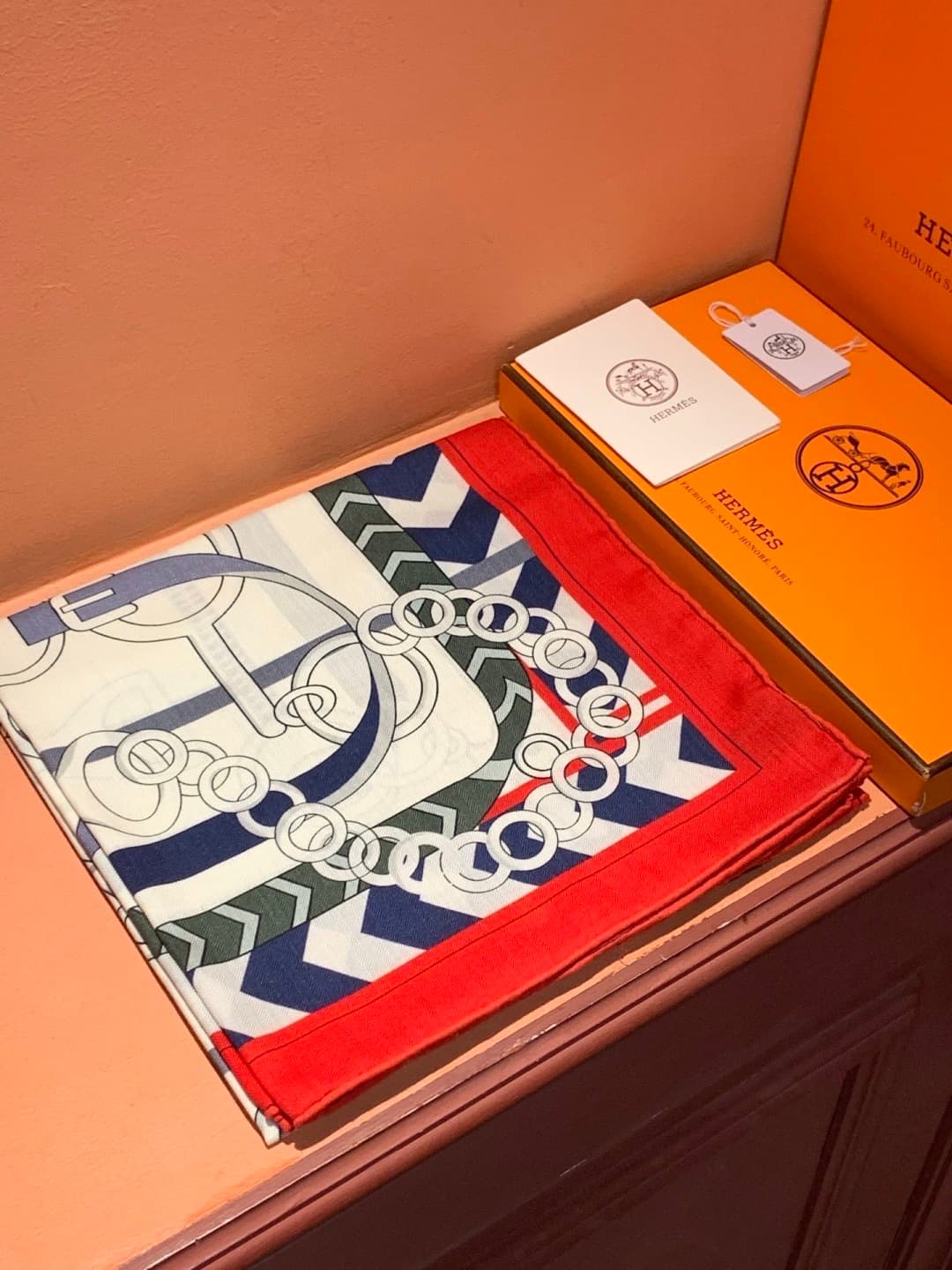 Hermes Panoplie Equestre silk scarf