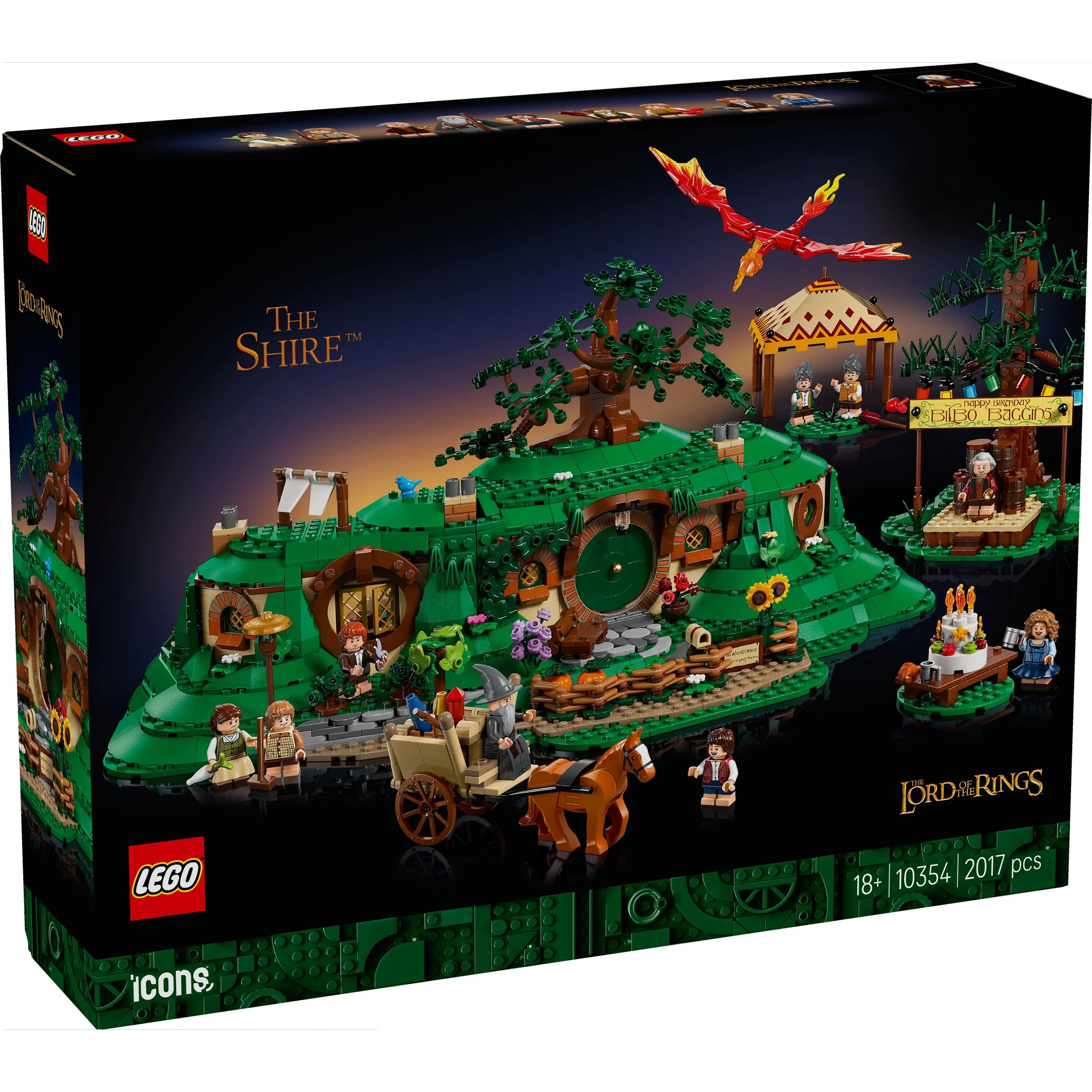 LEGO 10354 Icons The Lord of the Rings: The Shire
