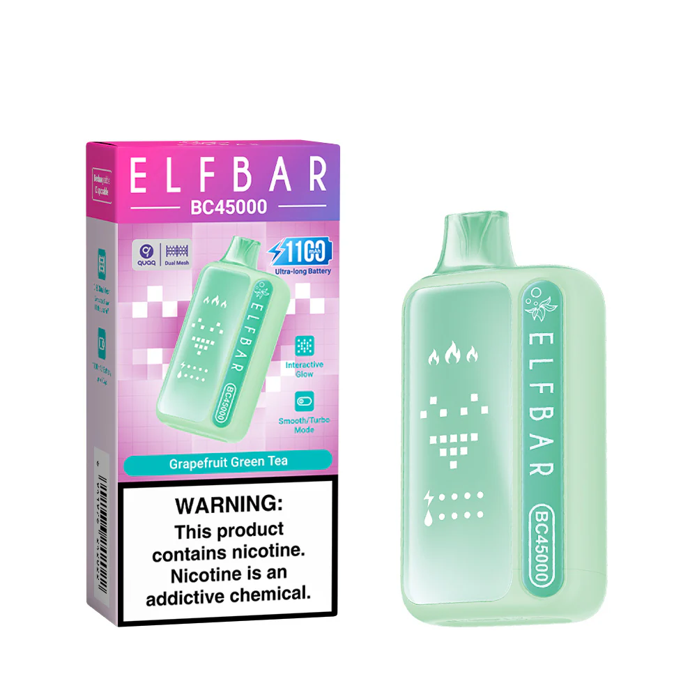 ELFBAR BC45000 wiederaufladbarer Einweg-Vape (alle Geschmacksrichtungen)