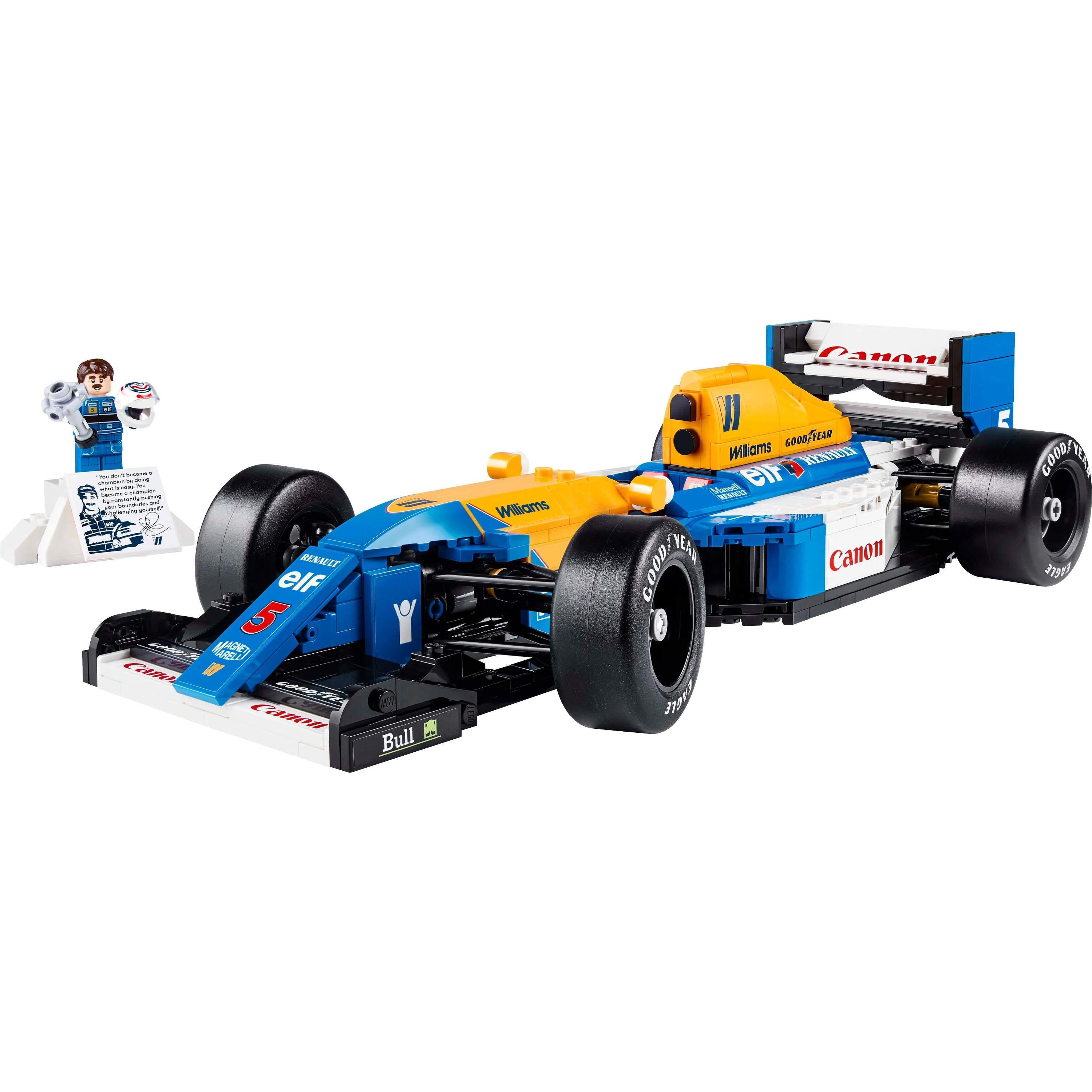 LEGO 10353 Icons Williams Racing FW14B & Nigel Mansell