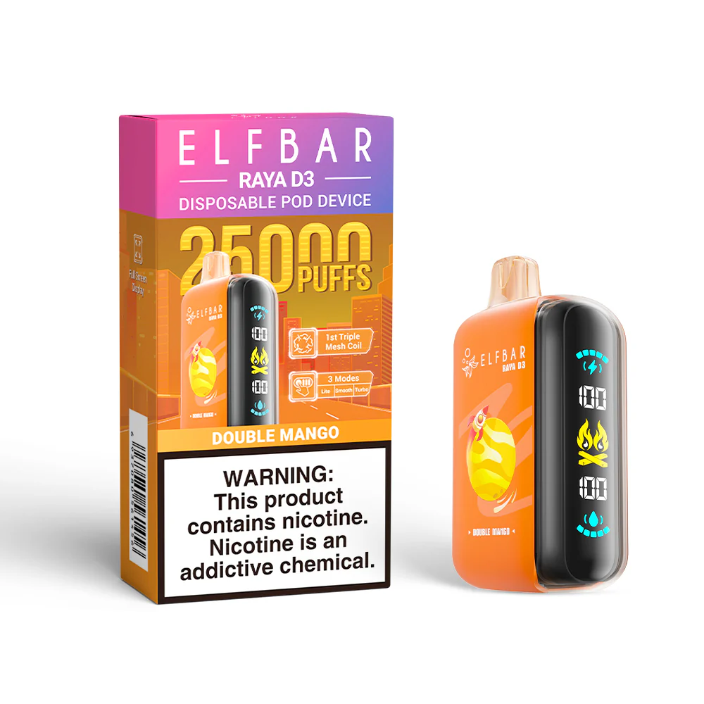 ELFBAR RAYA D3 Einweg-Vape (alle Geschmacksrichtungen)