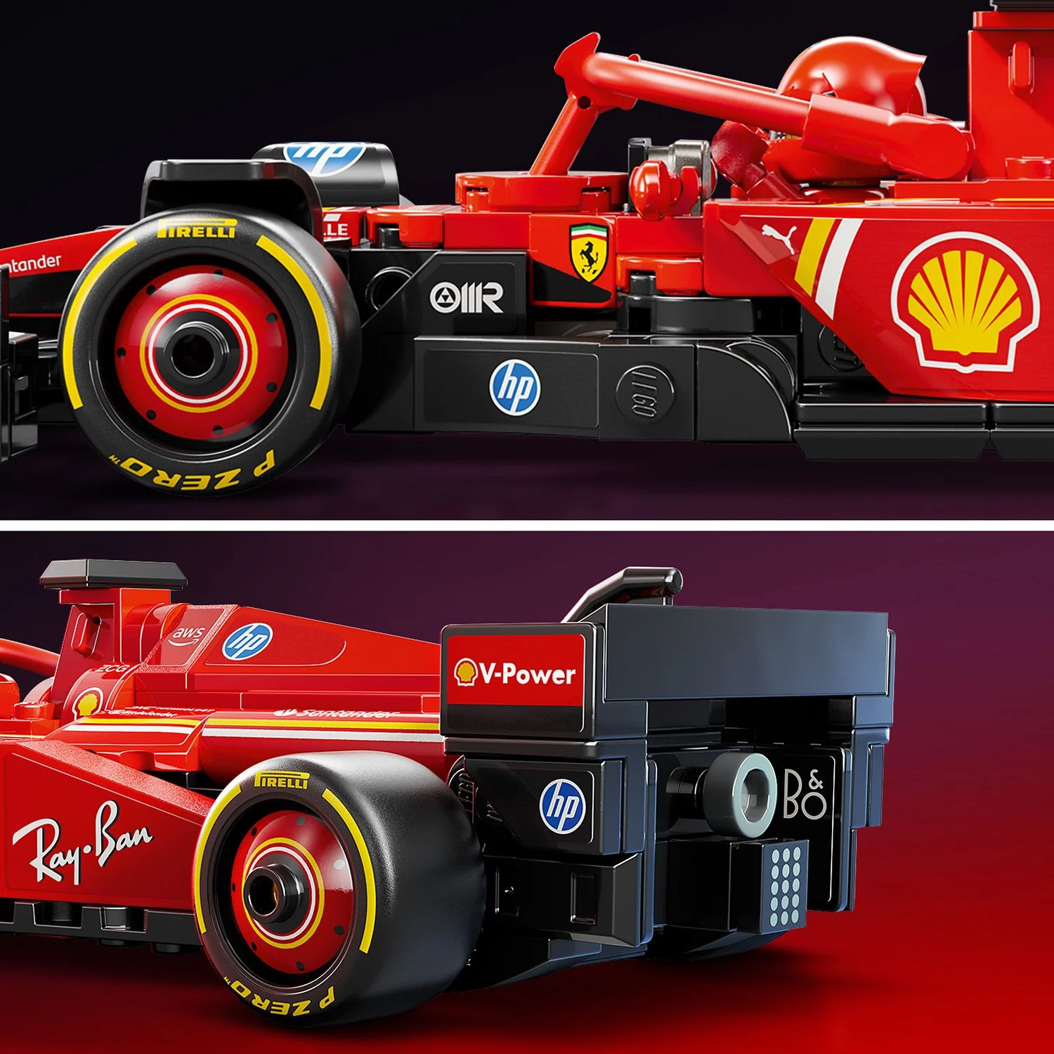 LEGO® Speed Champions Ferrari SF-24 F1® Race Car