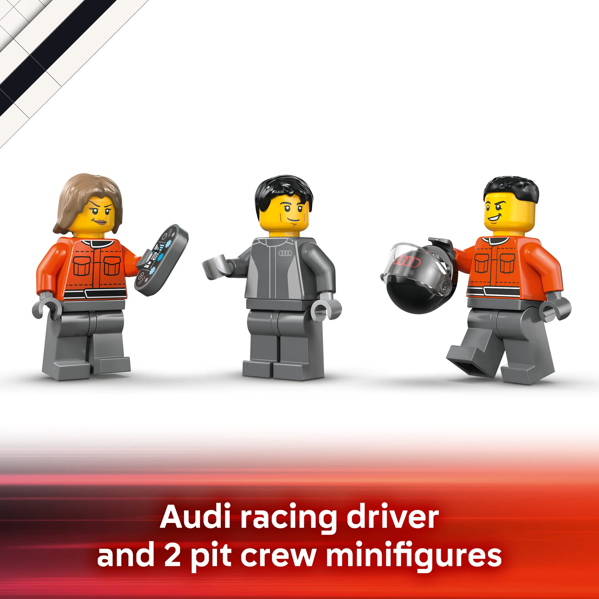 LEGO 60493 City Display Truck with Audi F1 Race Car