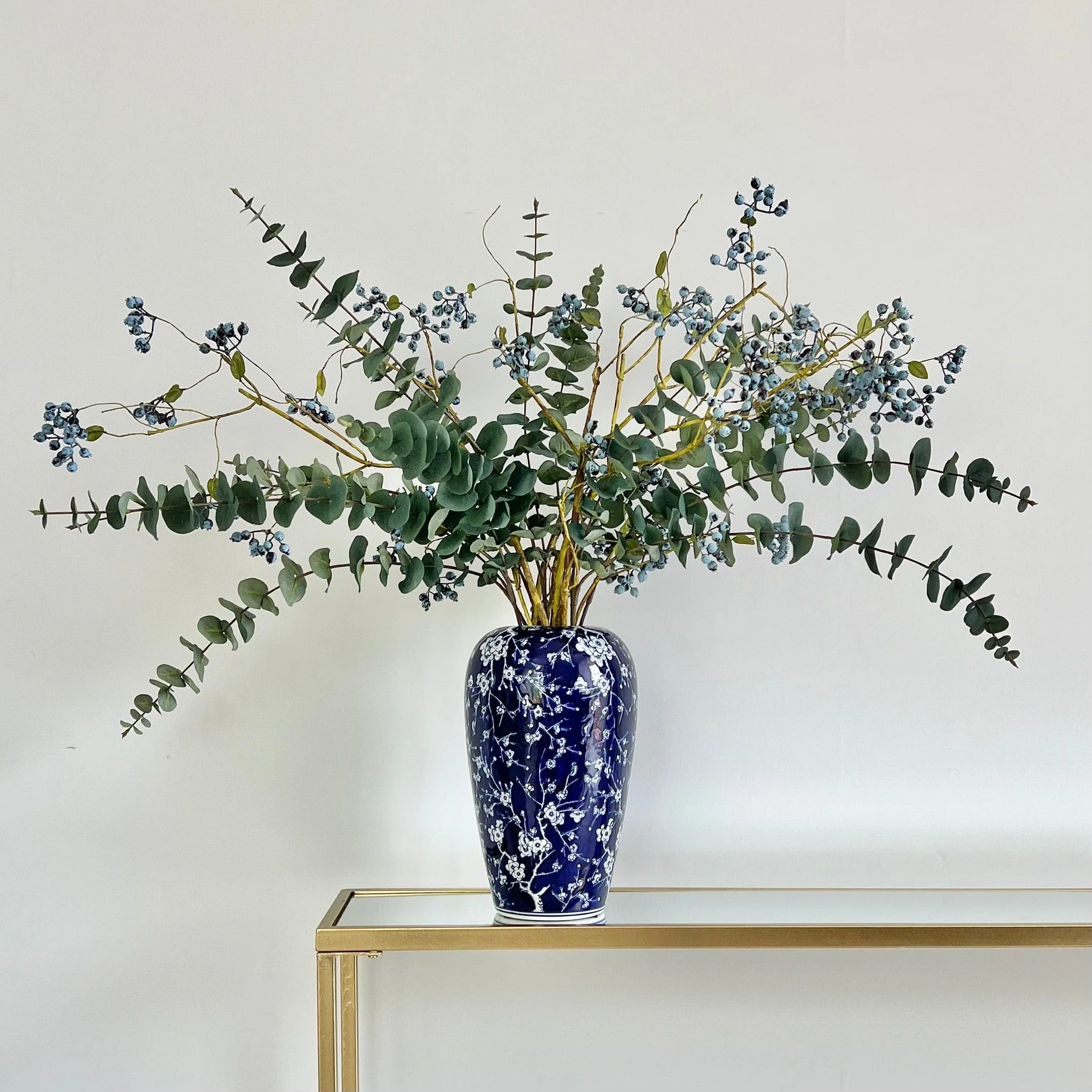Blueberry & Eucalyptus Arrangement