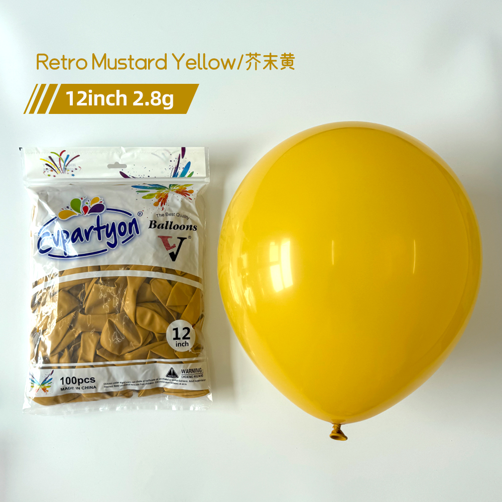 12 Inch Latex Balloons – Bright Colors for Party Decorations