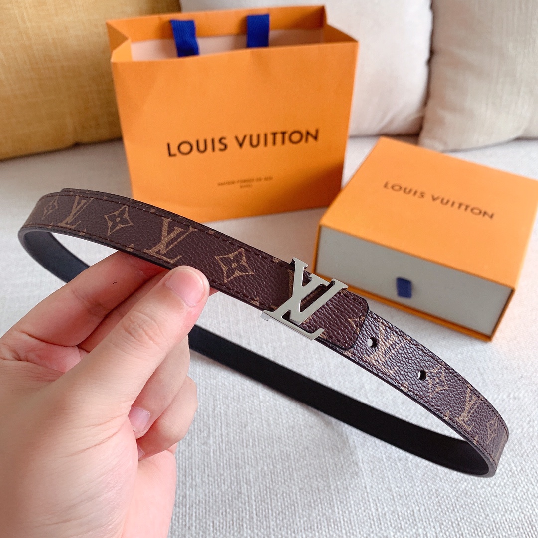 Louis Vuitton Womens Belt Width 2cm