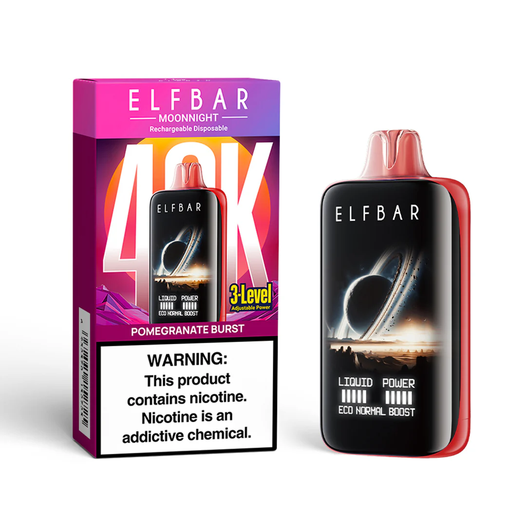 ELFBAR MoonNight wiederaufladbarer Einweg-Vape (alle Geschmacksrichtungen)