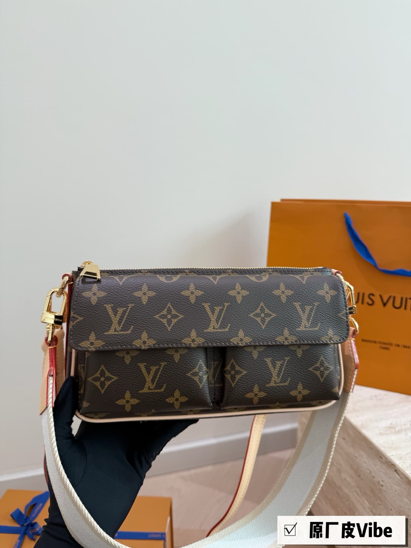 Louis Vuitton Vivacité Monogram coated canvas M46999