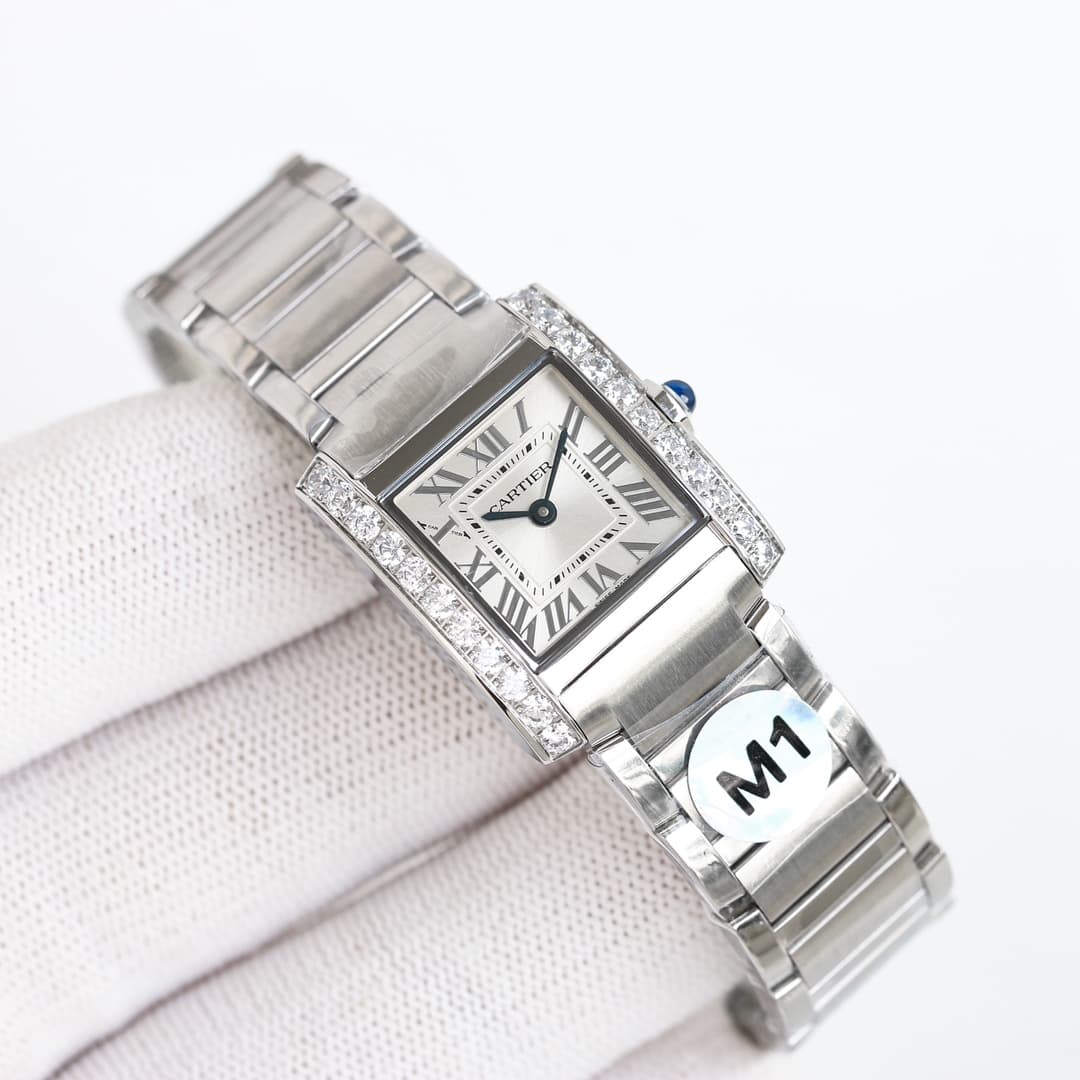 Cartier Tank Française Steel Watches TOP