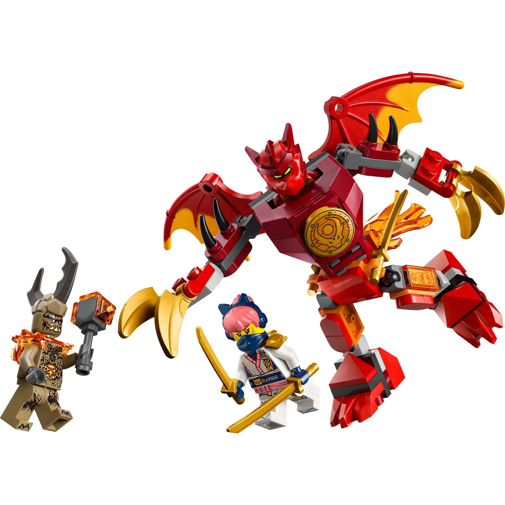 LEGO 71851 NINJAGO Kai's Dragon Mech Battle Pack