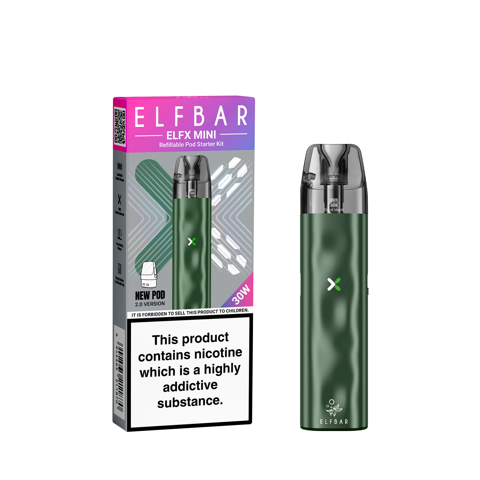 ELFBAR ELFX Mini nachfüllbares Pod-Kit