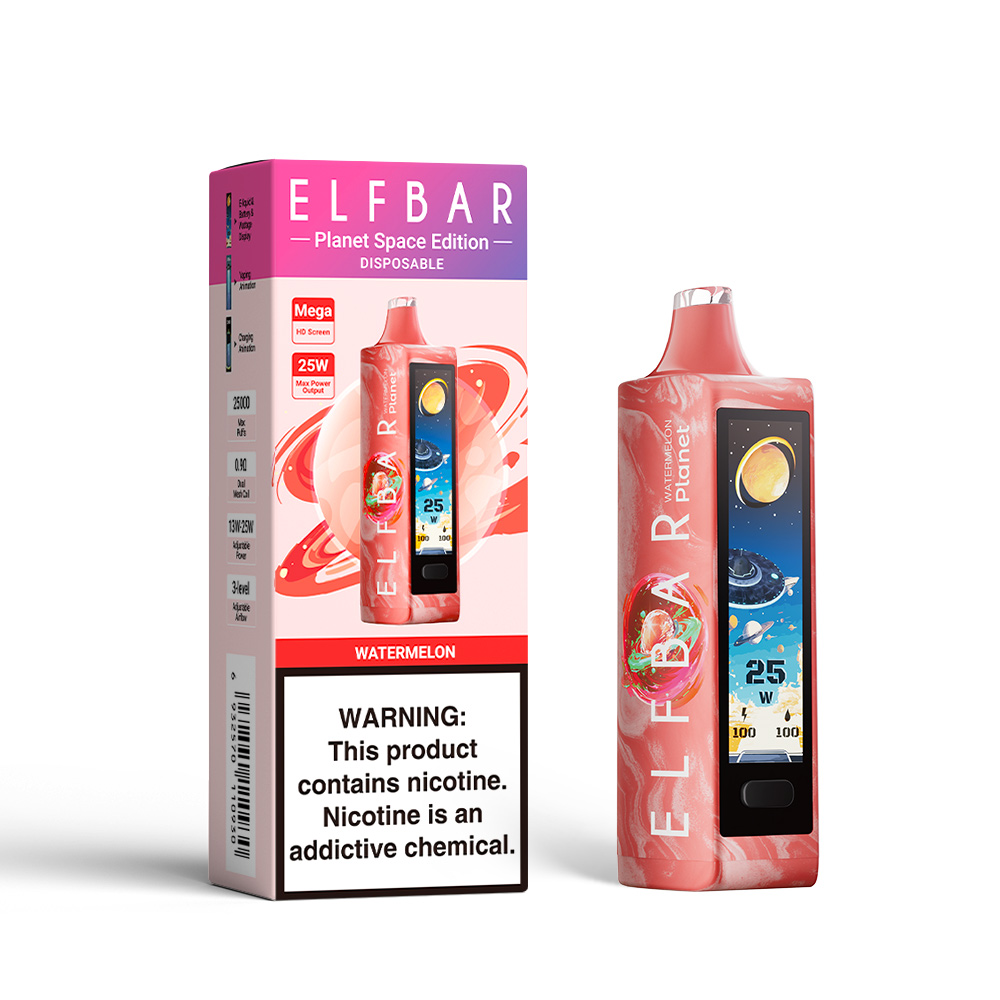 ELF BAR PLANET 25K wiederaufladbarer Einweg-Vape (alle Geschmacksrichtungen)