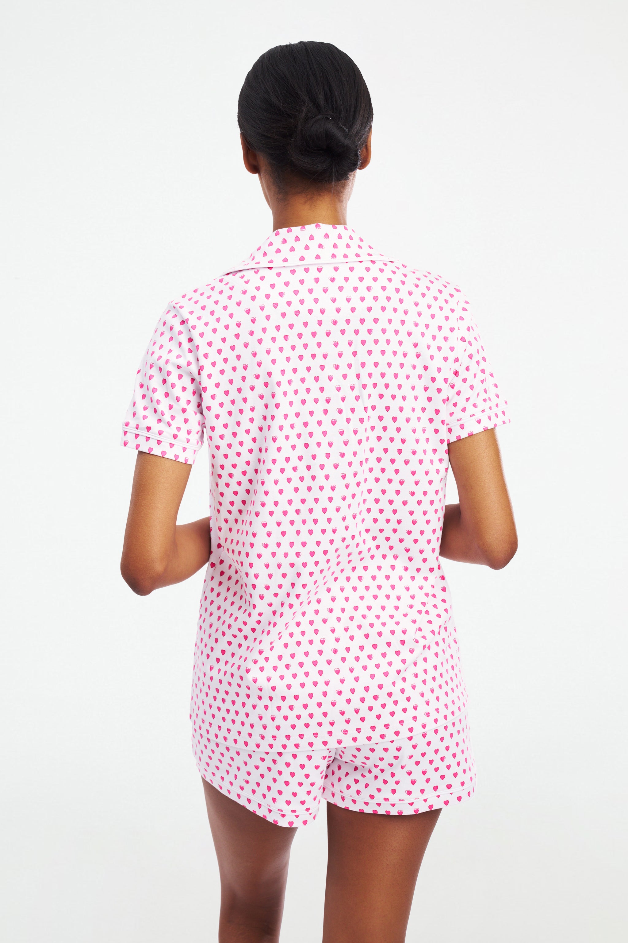 Hearts Polo Pajamas