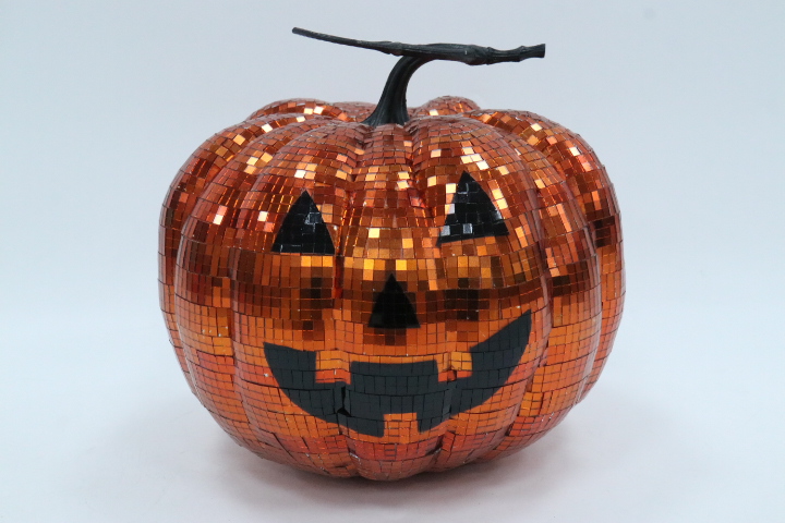 Halloween Mirror Face Pumpkin Decoration