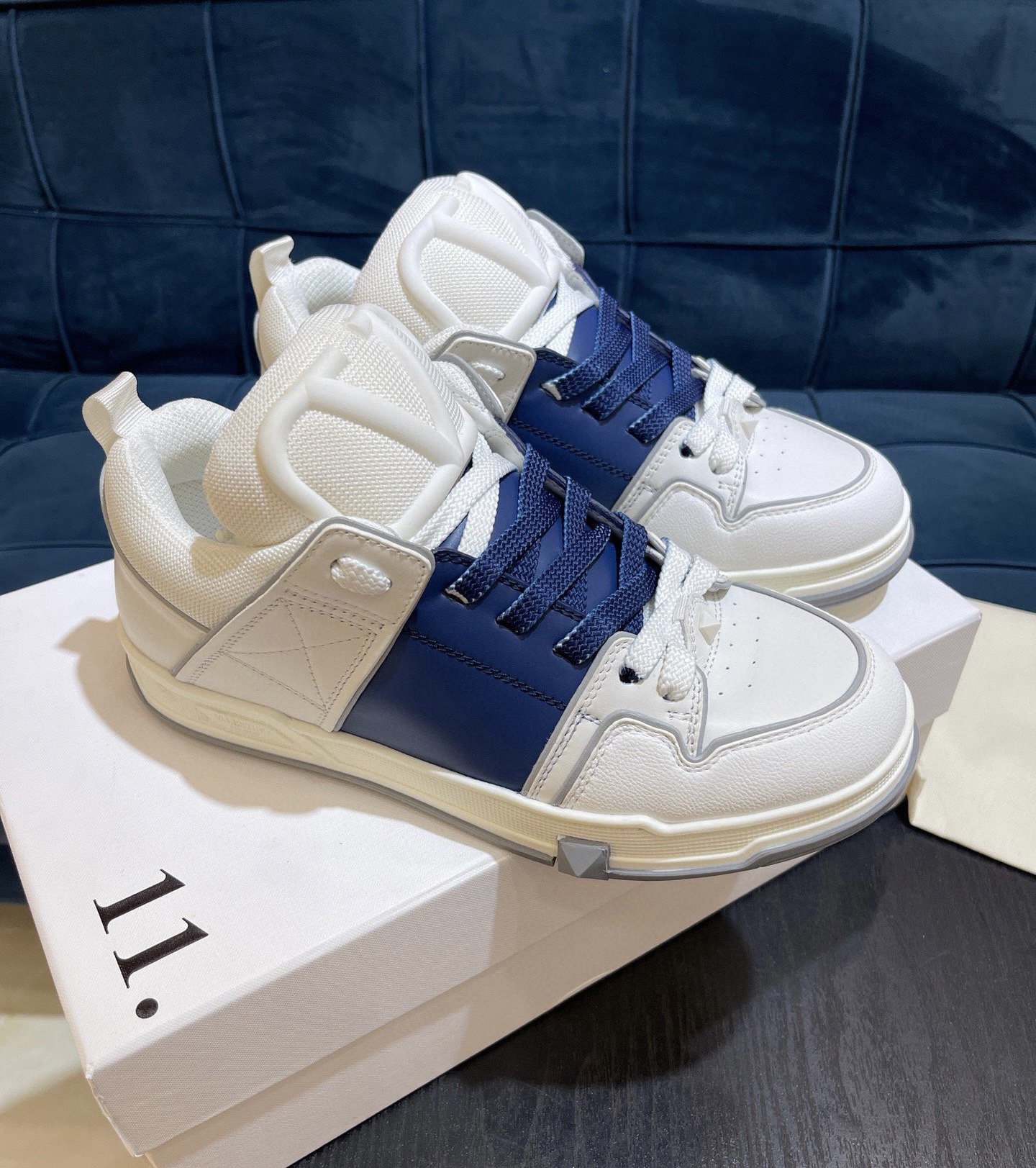 Valentino Open Skate Sneaker Size 36-45   4-Color