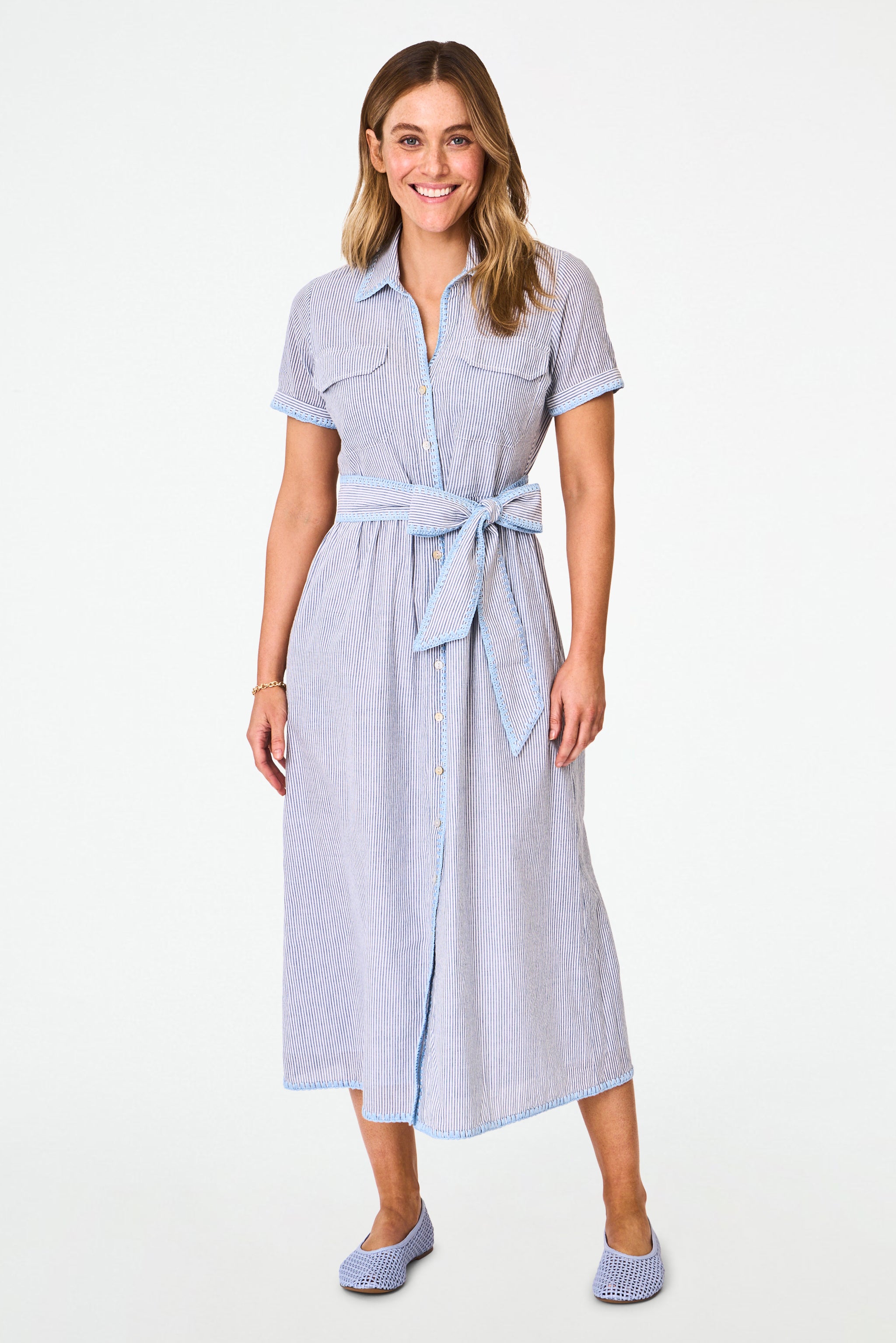 Heritage Stripe Jillian Dress