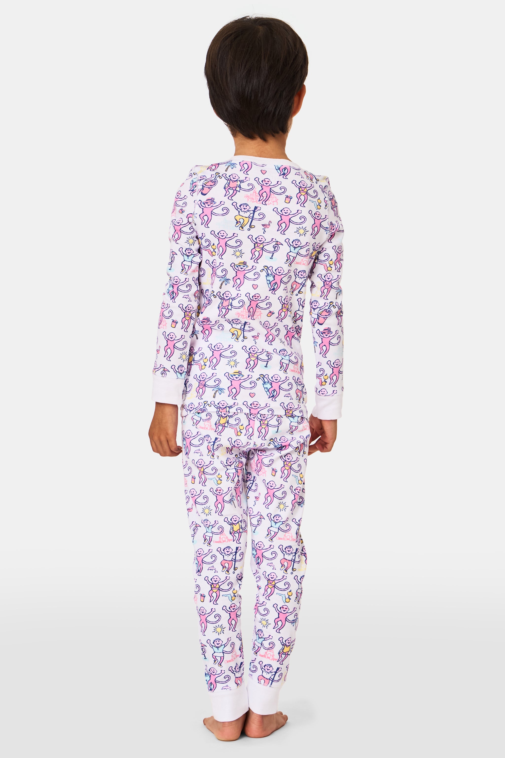 Kids Palm Beach Monkey Pajamas