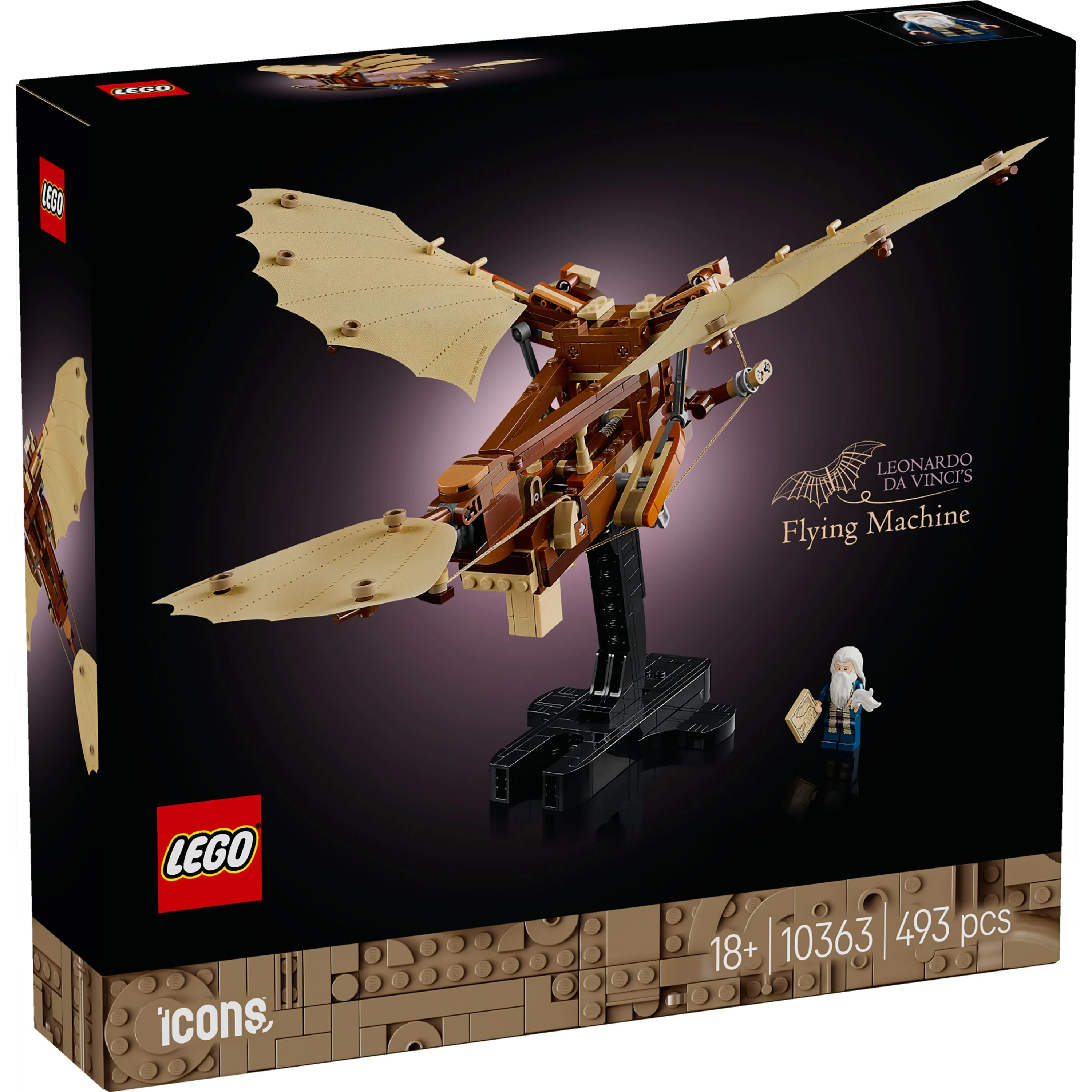 LEGO 10363 Icons Leonardo da Vinci's Flying Machine