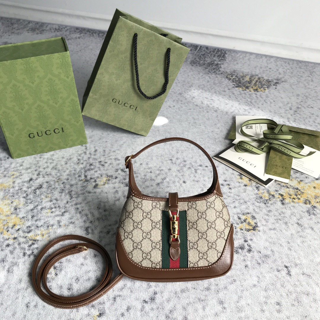 Gucci GG Horsebit 1961 Women Shoulder Bags 2-Size