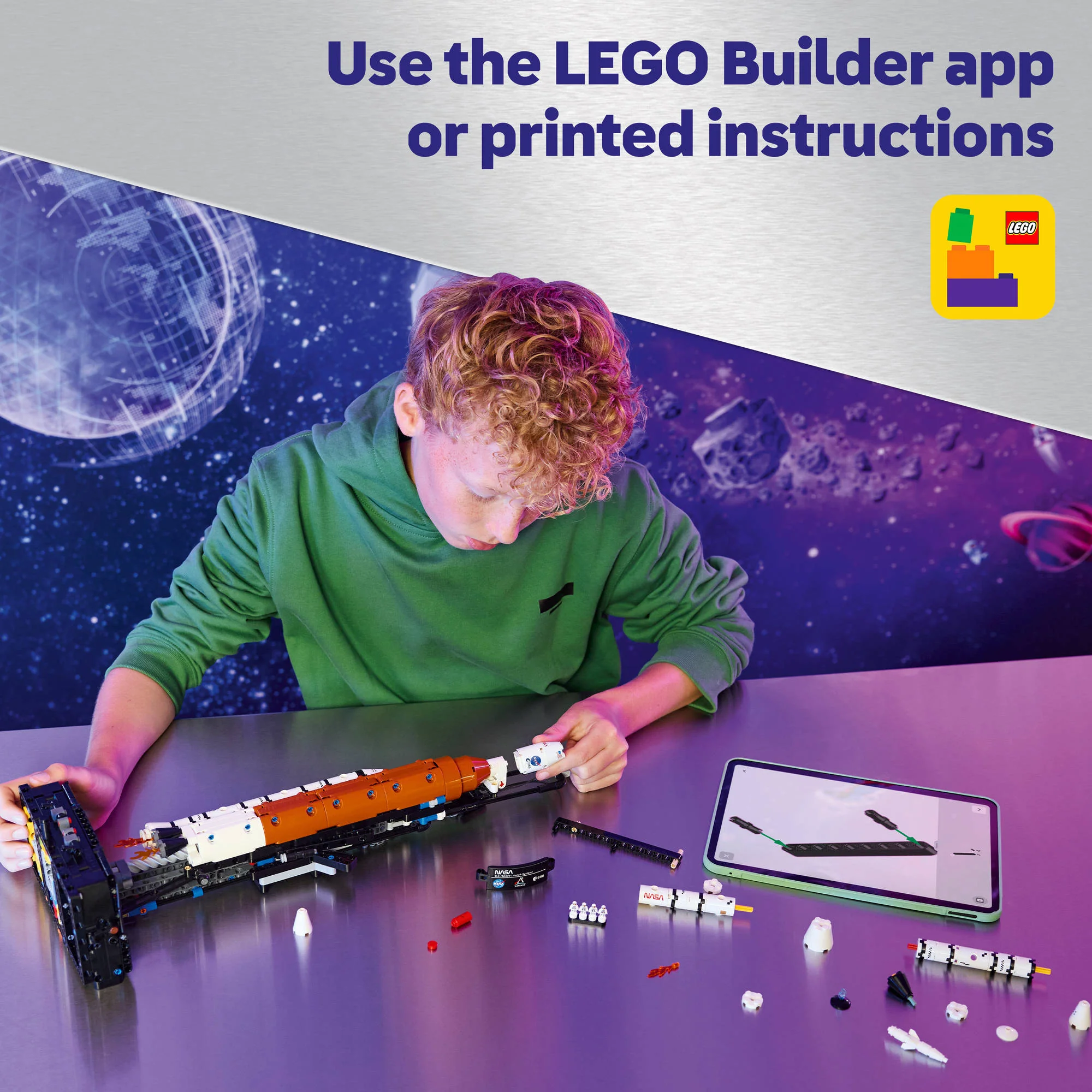 LEGO 42221 Technic NASA Artemis Space Launch System Rocket
