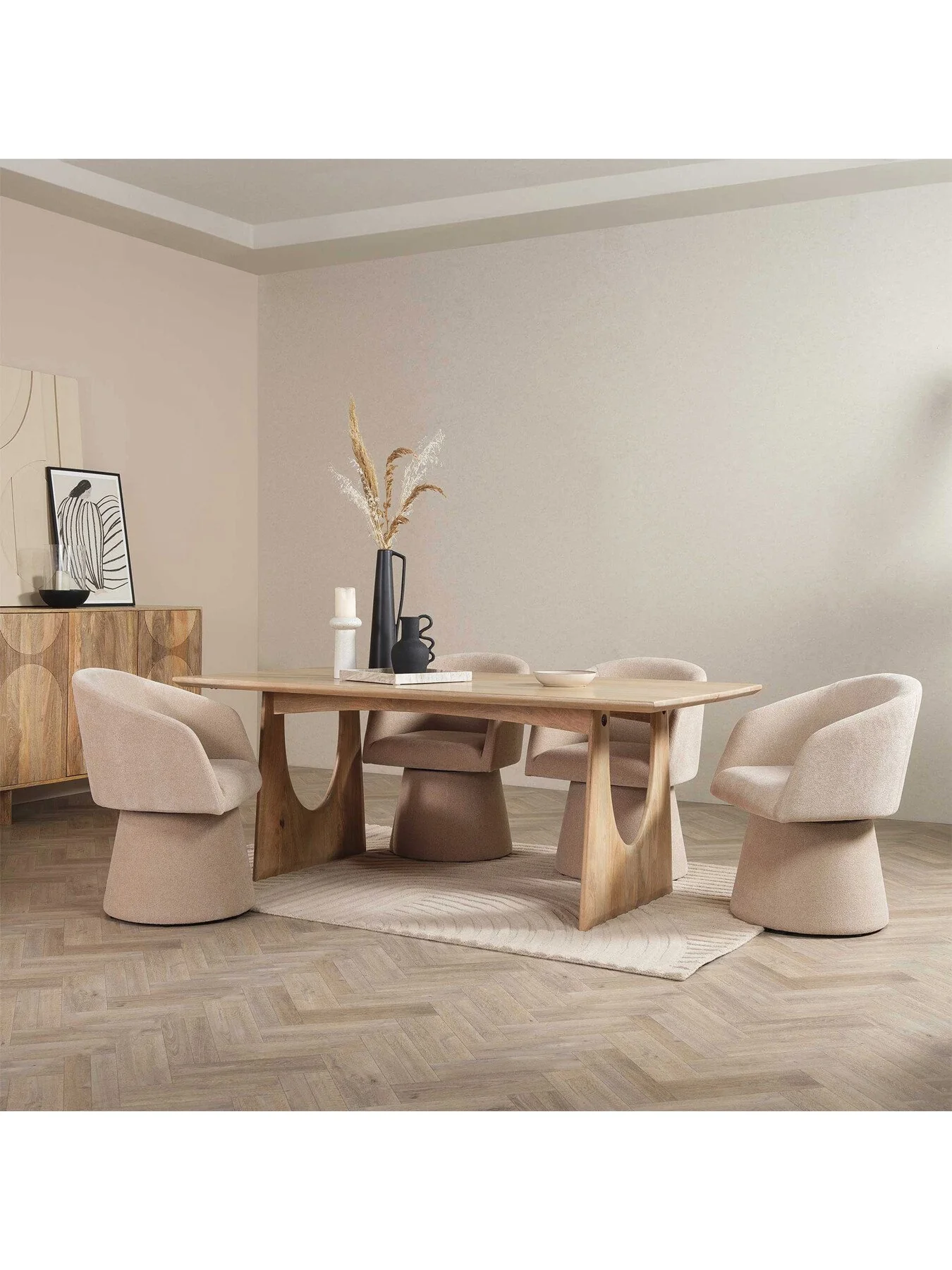Oskar Wood Dining Table