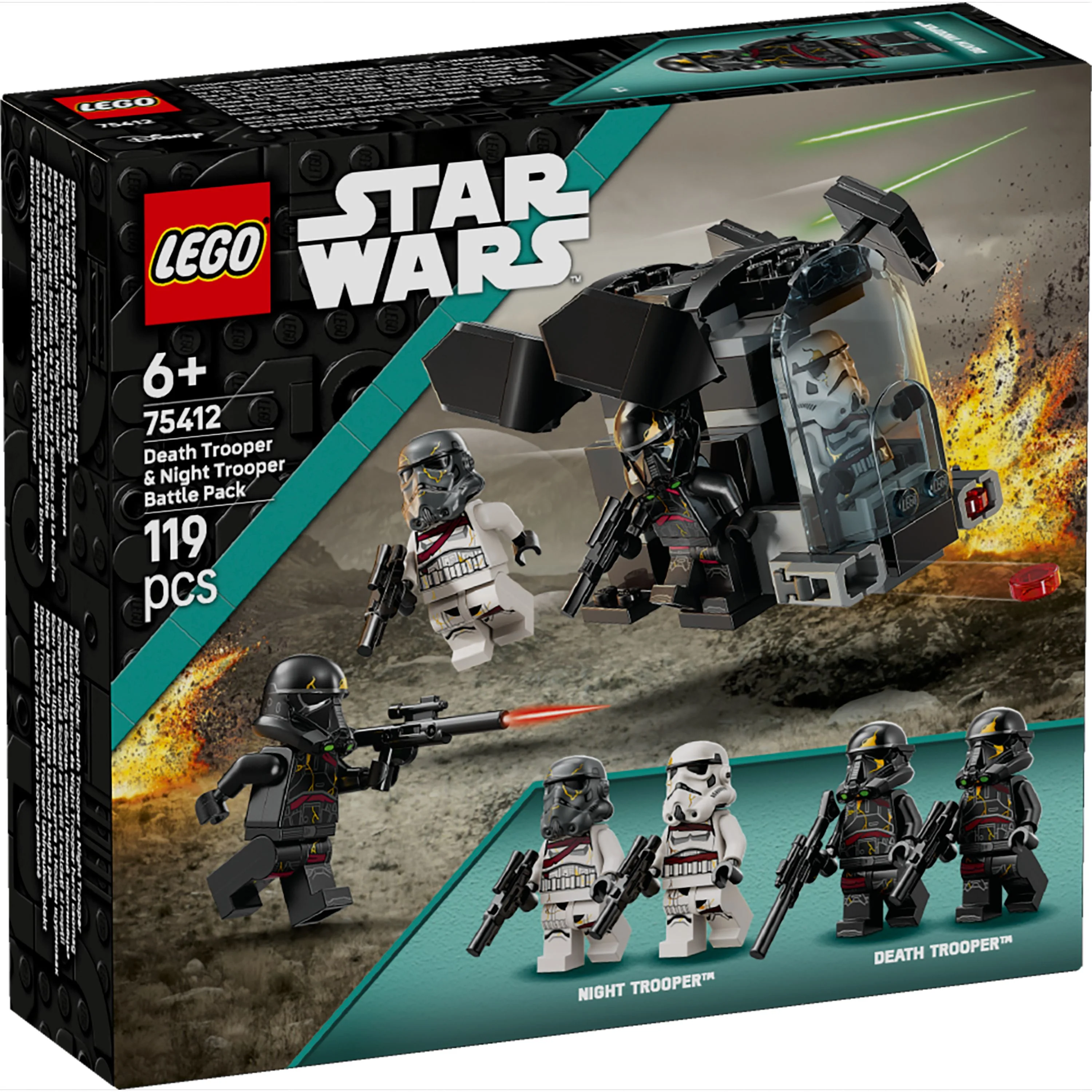 LEGO 75412 Star Wars Death Trooper & Night Trooper Battle Pack