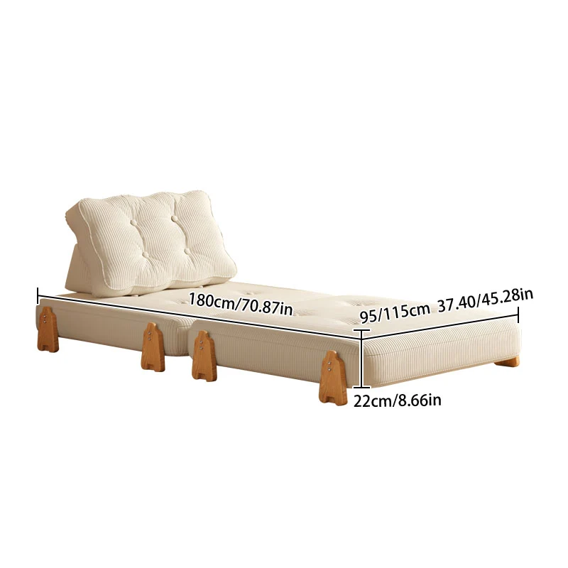 NÓVORA CASA piso plegable modulable Sofá cama- transformable & cómodo para sentado o descanso